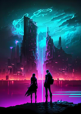 The Neon Rift City