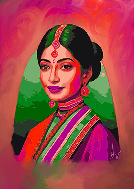 Queen : Indian Woman Portrait