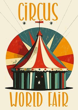 Circus World Fair Poster