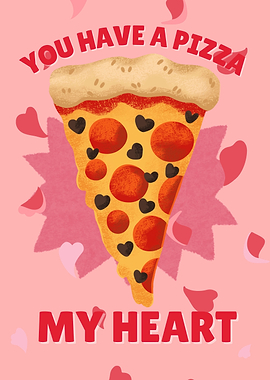 Pizza My Heart Valentine's day