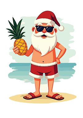 Tropical Santa Claus Santa
