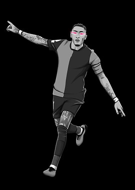 Raphinha Black and White Version