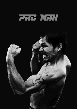 Manny Pacquiao Boxing Poster