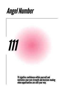 Angel Number 111