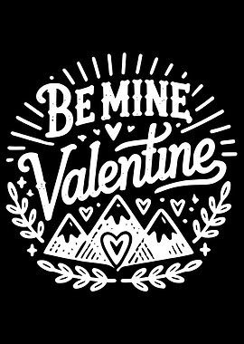 Be Mine Valentine Graphic