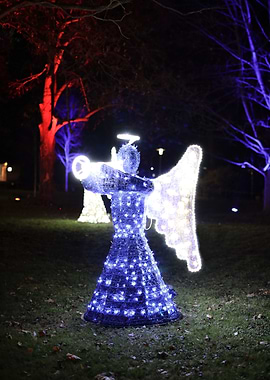 Luminous Angel Christmas Lights