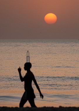 Silhouette at Sunset