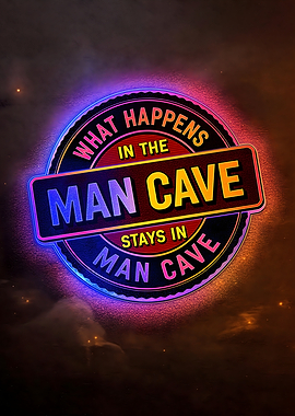 Man Cave Sign