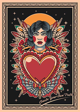 Create your own path tattoo art