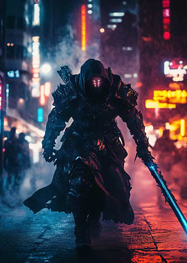 Cyberpunk Warrior