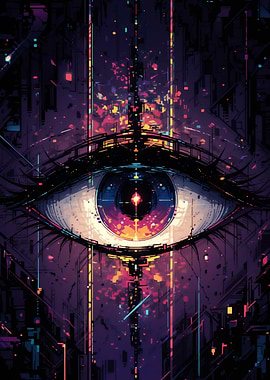 Cyberpunk Eye