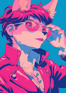 Furry Anime Character