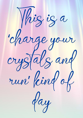 Charge Your Crystals Day