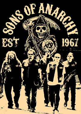Sons of Anarchy Logo & Characters