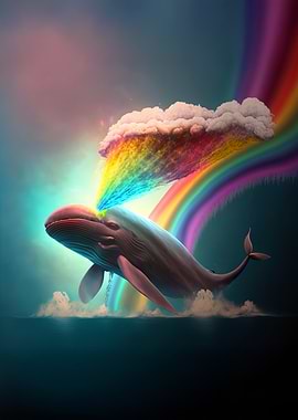 Rainbow Whale