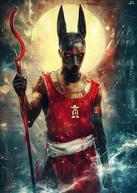 Anubis God of the Dead - Guardian of the Underworld