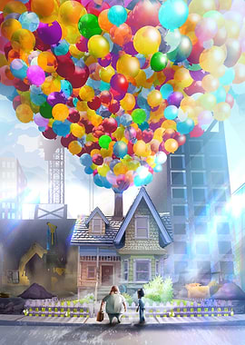 Balloon House Up