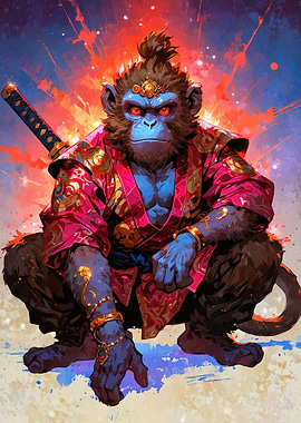 Monkey Samurai