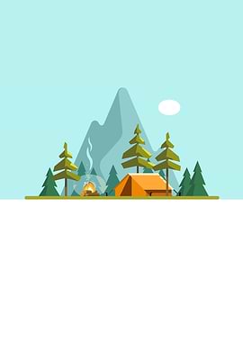 Camping in the Mountains