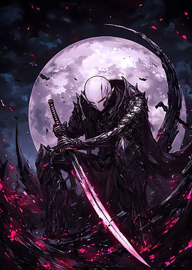 Dark Knight with Katana