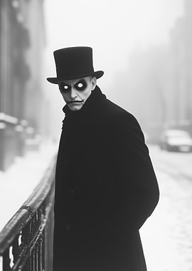 Mysterious Man in Top Hat