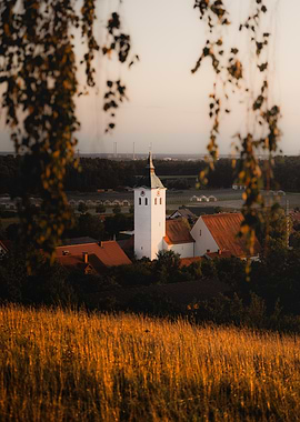 Church at Sunset