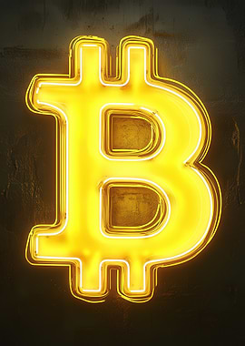 Bitcoin Neon Sign