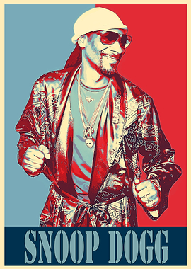 Snoop Dogg Pop Art Poster