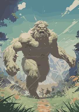 Yeti Illustration