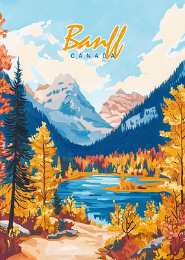 Banff National Park Landscape