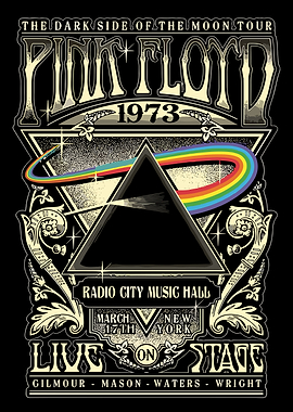 Dark Side of the Moon Tour Poster