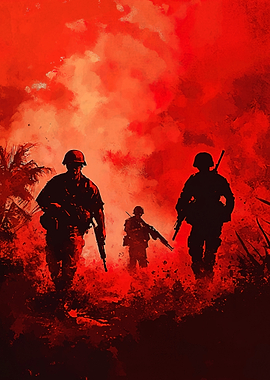 Soldiers Red Haze