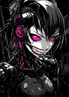 Cyberpunk Anime Girl