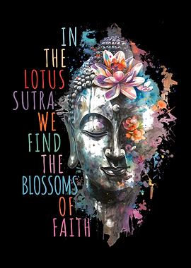Buddha Lotus Sutra Faith