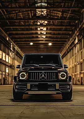 Black Mercedes G-Wagon