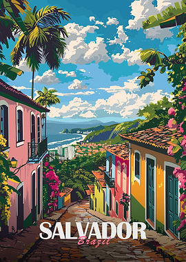 Salvador, Brazil Cityscape