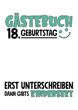 18th Birthday Guest Book