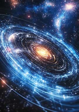 Spiral Galaxy Artwork