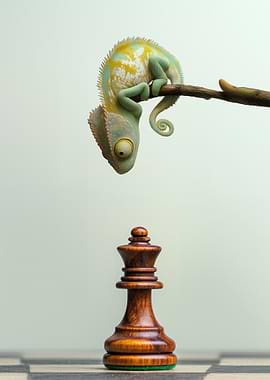 Chameleon and Chess Queen