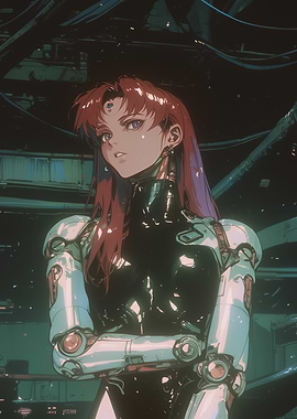 Cyberpunk Anime Girl