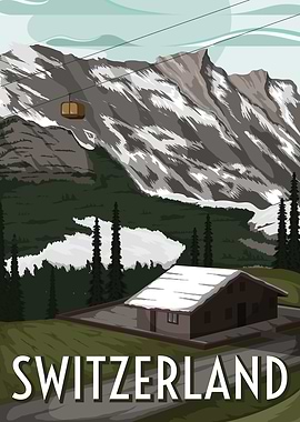 Swiss Mountain Cabin