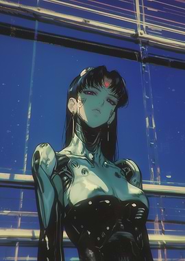 Cyberpunk Anime Girl