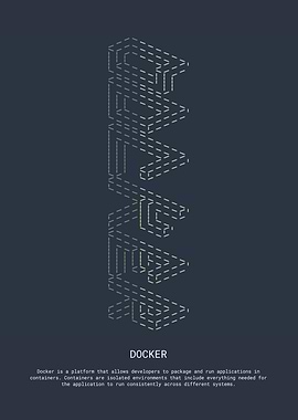 Docker - Green on Blue