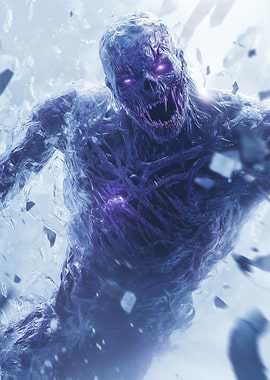Frozen Horror Creature