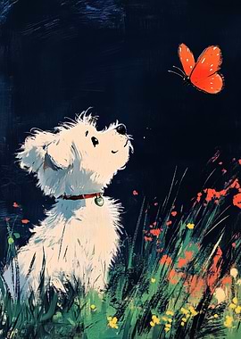 Puppy's Meadow Daydream