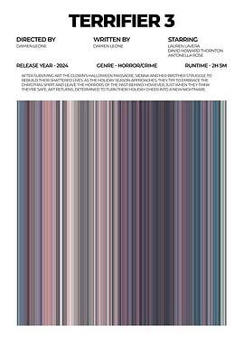 Terrifier 3 Movie Poster