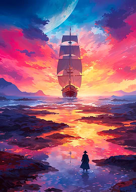 Sailing into Sunset