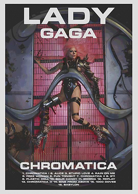 Lady Gaga Chromatica Album Cover