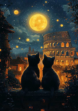 Cats Under the Colosseum