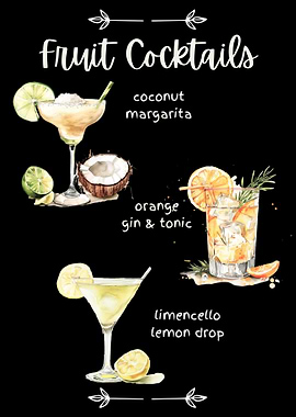 Fruit Cocktails No 1